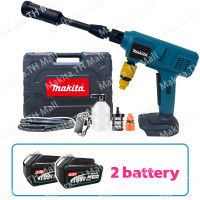 ราคา MAKITA ปืนฉีดน้ำแรงดันสูง มีการรับประกัน มีแบต2 1ก้อน แรงดันน้ำแรง ล้างรถ ล้างพื้น รดน้ำต้นไม้ เครื่องฉีดน้ำไร้สาย ปืนฉีดน้ำล้างรถ (23838314273)