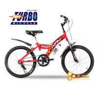ราคา จักรยาน Turbo 20 นิ้ว รุ่น Speedy มีให้เลือกทั้ง รุ่น ขาตะเกียบ และ โช็ค (23798541609)