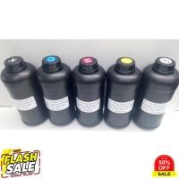 ราคา หมึก UV หมึก LED UV คุณภาพสูง ยึดเกาะแน่น Outdoor เกรด 3 ปี ขนาด 1 ลิตร KCMYW ใช้กับ Epson dx5 dx11 L1300 L1800 หมึกปริ้นเตอร์ หมึกเครื่องปริ้น hp หมึกปริ้น หมึกสี ตลับหมึก (19427619108)