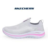 ราคา Skechers สเก็ตเชอร์ส GOWALK รองเท้าผู้หญิง รองเท้าผ้าใบ Sports Sneakers Women Sport Arch Fit DLux Key Journey Shoes 149688 GRY USA Street Wear Delson 3 0 Cabrino Women Shoes GoWalk6 รองเท้าเดินผู้หญิง