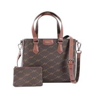 ราคา How กระเป๋าถือ สายสะพายยาว รุ่น HHH0413 สีน้ำตาล (24441823223)