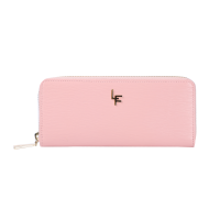 ราคา Louis Fontaine กระเป๋าสตางค์แบบยาวซิปรอบ รุ่น LIVELY สีชมพู (24499296242)