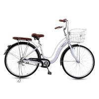 ราคา OSAKA จักรยานแม่บ้าน รุ่น Rikko 24 26 ตะกร้า ตะแกรงสแตนเลส ขาตั้งคู่ วงล้ออัลลอย (9775944518)