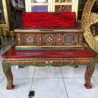 ราคา ชุดโต๊ะพร้อมกล่องพระธรรม สีดำแดง ปิดทองรมดำ กล่องธรรม กล่องอภิธรรม ตู้อภิธรรม หีบพระอภิธรรม ถวายวัด กล่องไม้ ประดับกระจก (10585511728)