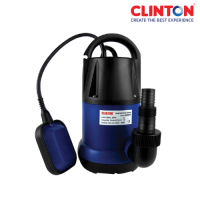 ราคา ปั๊มแช่พลาสติก ลูกลอย ออโต้ 1 นิ้ว 250 วัตต์ CLINTON รุ่น SP250AS (22640113867)