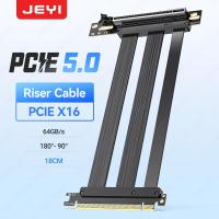 ราคา JEYI PCIe 5 0สายเคเบิล64GB S การ์ดจอสายพ่วงเข้ากันได้กับ RTX5090 RTX4090 RX8900 RX7900 WRX80 WRX90E (24549894871)