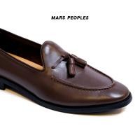 ราคา Unlined Plain Tassel loafers สี Dark brown น้ำตาลเข้ม (23059942911)