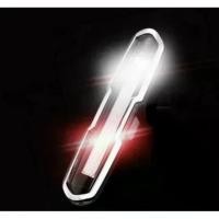 ราคา ไฟท้ายจักรยานไฟ LED ชาร์จไฟได้ USB กันน้ำติดจักรยานกระพริบไฟเตือนภัยไฟเสริมรถจักรยาน (22978758440)