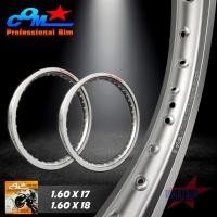 ราคา ล้อ COM 1 60 X 17 1 60 X 18 สีเงิน ล้อคอม แพ็คคู่ ขอบเรียบ ขนาด 1 60 ขอบ 17 และ ขอบ 18 ของแท้ 1 คู่ วงล้ออลูมิเนียมสำหรับรถจักรยานยนต์ (899028479)