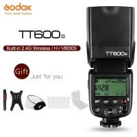ราคา Godox TT600 TT600S 2 4G Speedlite Built in Godox X system Direct Control Wireless GN60 Master Slave Camera Flash of Godox X system Flash for Canon Nikon Sony Pentax Olympus Fuji Lumix SLR Camera (2438