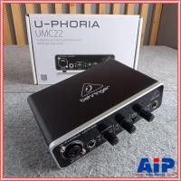 ราคา BEHRINGER U PHORIA UMC22 USB Audio Interface ออดิโอ อินเตอร์เฟส UMC 22 UMC 22 U PHORIA (847910795)
