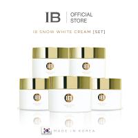 ราคา เซ็ต 5 ชิ้น IB Snow White Tone up Cream 30 g โทนอัพครีม ผลิตภัณฑ์บำรุงผิวหน้า (22555274555)