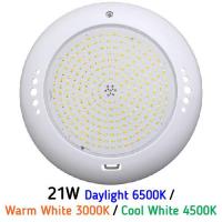ราคา โคมไฟสระว่ายน้ำ LED 12V 25W แสงวอร์มไวท์ และ 21W เปลี่ยนสีได้ 3สี แสงเดย์ไลท์ วอร์มไวท์ คูลไวท์ ไฟใต้น้ำ IP68 LED Slim Underwater ABS 12V 25W Warm White 21W 3Colors Daylight Warm White Cool White (197