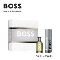 ราคา BOSS Bottled Gift Box Eau de Toilette Boss Bottled EDT 50ml Boss Bottled Deodorant Spray 150ml by HUGO BOSS Fragrances (23894437514)