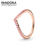 ราคา Pandora Wishbone 14k rose gold plated ring with fancy fairy tale pink cubic zirconia เครื่องประดับ แหวน แหวนโรสโกลด์ สีโรสโกลด์ แหวนสีโรสโกลด์ แหวนแพนดอร่า แพนดอร่า (12091591661)