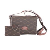 ราคา How กระเป๋าสะพายข้าง Cross body รุ่น HHH0412 สีน้ำตาล (24441745628)