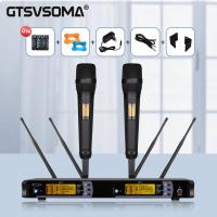 ราคา GTSVSOMA ไมค์ ลอย ไร้ สาย KT8 แท้ UHF ไมค์ไมโครโฟน wireless microphone 250 เมตร ไมค์ลอยไร้สาย คาราโอเกะการแสดง ไมค์ลอยไมค์ลอย ยับยั้งเสียงหวีดหวิว (24625038997)