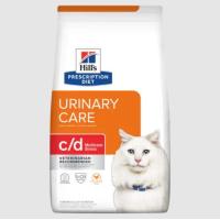 ราคา Hills c d urinary cat food Multicare Urinary Stress Feline 1 5 3 85 ฮิลล์ อาหารแมวประกอบการรักษาโรคนิ่ว เป็นสูตรที่ช่วยให้แมวของคุณมีสุขภาพทางเดินปัสสาวะ ขนาด 1 5 3 85 kg (23797910718)