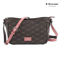 ราคา How กระเป๋าสะพาย Cross Body รุ่น HHH0381 สีน้ำตาลชมพู (21100574006)