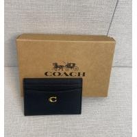 ราคา Coach New simple monochrome card package womens fashion card package CM436 CM435 (24400465106)