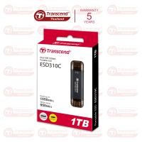 ราคา External SSD smallest 1TB ESD310C Type A and Type C connectors Transcend รับประกัน 5ปี มีใบกำกับภาษี (19097556356)