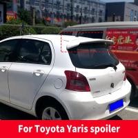 ราคา For Toyota Yaris Roof Spoiler Car Rear Wing 2008 2021 ABS Material Unpainted Color Rear Trunk Lip Spoiler Wing (22842829911)