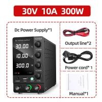 ราคา ม้านั่งดิจิตอล DC Power Supply Variable 30V 10A Adjustable Switching Regulated Power Supply 160V 2A with OCP OVP On off Output USB Quick ChargeEncoder Adjustment Knob (24558040073)
