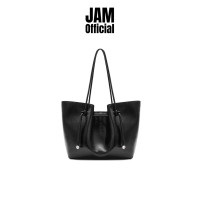 ราคา JAM MUVA Truffle กระเป๋าสะพายข้าง หนังสังเคราะห์ ทรง Tote Bag (23943711178)