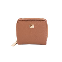 ราคา Guy Laroche กระเป๋าสตางค์พับสั้นซิปรอบ รุ่น MILDLY สีน้ำตาล (23970945787)