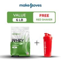 ราคา MakeMoves Whey Protein GAINER XXL 6LB สูตรเพิ่มน้ำหนัก สร้างกล้ามเนื้อ โปรตีน 40กรัม ช้อน (24555455689)