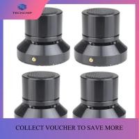 ราคา TECHCHIP Speaker Isolation Stand Lead Alloy Adjustable Tray Pad Ceramic Ball Foot Speaker Stand Isolation Feet Spike (24256149806)