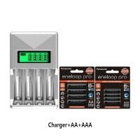 ราคา Panasonic eneloop pro ถ่านชาร์จ AAA 950 mAh AA2550mAh AA2500mAh Rechargeable Battery 1 แพ็ค 4 ก้อน (23490822583)