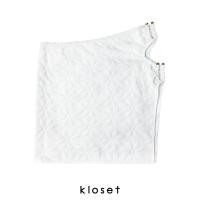 ราคา KLOSET Cut Out Mini Skirt KK22 S001 กระโปรงสั้นเว้าข้าง ใส่กับชุดว่ายน้ำ (17395574998)