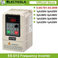 ราคา D12อินเวอร์เตอร์ไดรฟ์ความถี่ตัวแปร220V 380V 0 4 0 75 1 5 2 2KW 0 5 1 2 3HP ตัวแปลง VFD สำหรับมอเตอร์เฟสเดียว220V ตัวควบคุมเวกเตอร์ความเร็ว (24386704205)