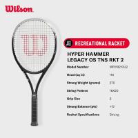 ราคา Wilson HYPER HAMMER LEGACY OS ไม้เทนนิส Pre strung WR119210U2 Official Store (23787273321)