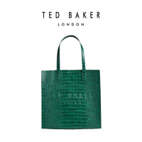 ราคา Ted Baker Womens Croccon Croc Effect Large Icon Bag (24187240045)