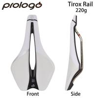 ราคา Prologo Professional Training Road Bicycle Saddle DIMENSION MTB Touring Bike Saddle TIROX T4 0สีดำสีขาวน้ำหนักเบา Saddle (23183052499)