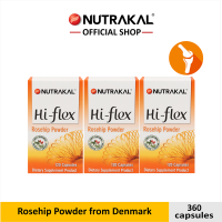 ราคา NUTRAKAL Hi Flex 120 capsules แพค 3 กล่อง ผลโรสฮิป 100 จากเดนมาร์ก ลดการปวดเข่า ปวดข้อต่างๆ ซ่อมแซมข้อให้เคลื่อนไหวดีขึ้น (10026119719)
