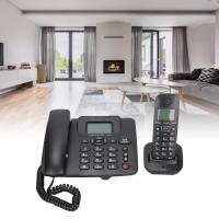 ราคา ระบบโทรศัพท์ไร้สายแบบมีสายที่ขยายได้พร้อมเครื่องตอบรับอัตโนมัติ 2 4GHZ ระบบดิจิตอล (21474984855)