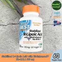 ราคา Doctors Best Stabilized R Lipoic Acid with BioEnhanced Na RALA 100 mg 60 Veggie Caps กรดอาร์ ลิโปอิก (21649681716)