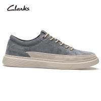 ราคา Clarks Shoes for Men รองเท้าผ้าใบหนังนิ่มผู้ชาย Langton Race (22866654465)