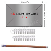 ราคา ALR Screen จอโปรเจคเตอร์ขนาด 100120150 นิ้ว เพิ่มแสงและสี คมชัดเพิ่มสูงถึง 2 5 เท่า (7876272972)