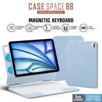 ราคา พร้อมส่ง CaseSpace88 เคสคีย์บอร์ดไร้สาย เคสคีย์บอร์ดบลูทูธ คีย์บอร์ดแม่เหล็กไร้สาย Pastel Magnetic Keyboard สำหรับรุ่น Air4 Air5 10 9 Ari6 11 Air6 13 iPad pro 11 2018 2020 iPad pro 11 2021 2022 Pro 1 