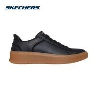 ราคา Lazada Exclusive Skechers สเก็ตเชอร์ส รองเท้าผู้ชาย Men Slip ins Street Court Break Double Vented Shoes 183177 BKNT (24251260113)