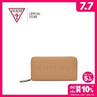 ราคา GUESS กระเป๋า รุ่น S9410599 HADDINGTON SLG MEDIUM ZIP ARND สีน้ำตาล (23904213350)