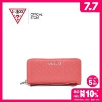 ราคา GUESS กระเป๋า รุ่น G9455146 ABBAS SLG LARGE ZIP AROUND สีแดง (23903647829)