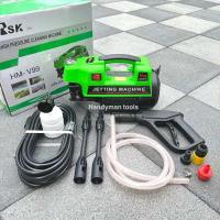 ราคา RSK รุ่น HM V99 กำลัง 3500W 350 Bar เครื่องฉีดน้ำแรงดันสูง เครื่องอัดฉีด พร้อมอุปกรณ์และกระบอกฉีดโฟม (20561184254)