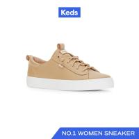 ราคา KEDS รองเท้าผ้าใบหนัง แบบผูกเชือก รุ่น KICKBACK LEATHER TAUPE สีน้ำตาล WH67598 (21427651229)
