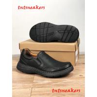 ราคา IYOO TOP Original CLARKS FOOTWEAR Genuine Leather Men Outdoor Casual Boot Shoes 18 (21258624502)