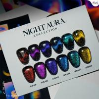 ราคา คอลเลคชันใหม่ เซทสีเจลทาเล็บ Pick Me Up Night Aura Collection 6 เฉดสี ขนาด 15 ml (24574321648)